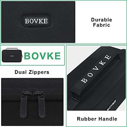  BOVKE Hard GPS Case Compatible With 6 - 7 Inch Garmin DriveSmart 65 / 61 LMT-S, Nuvi 2797LMT GPS Navigator System, Extra Space fit Car Charger, Portable Friction Mount, USB Cable,