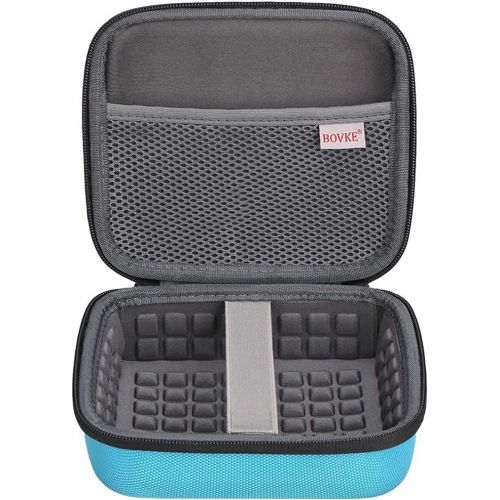  BOVKE Replacement for Bose Soundlink Color Wireless Speaker Bose Soundlink Color II UE ROLL 360 Hard EVA Shockproof Carrying Case Storage Travel Case Bag Protective Pouch Box, Blue