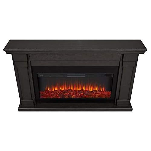  BOWERY HILL Modern Electric Fireplace in Gray