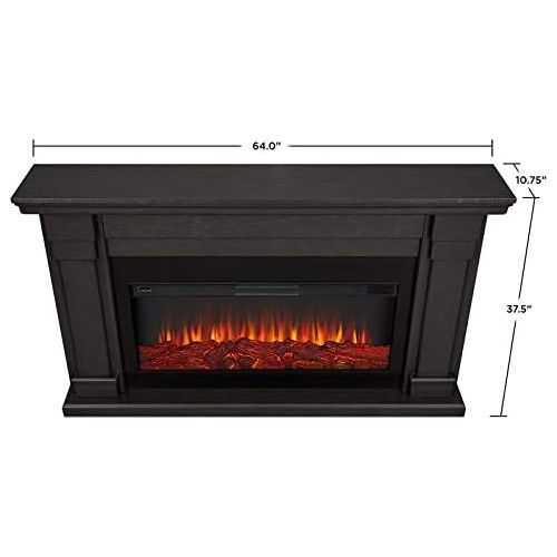  BOWERY HILL Modern Electric Fireplace in Gray