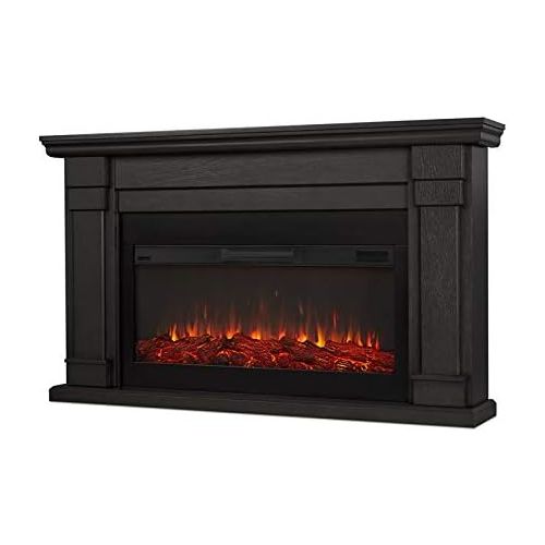  BOWERY HILL Modern Electric Fireplace in Gray