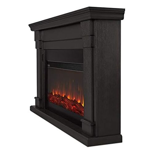  BOWERY HILL Modern Electric Fireplace in Gray