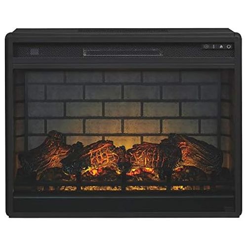  BOWERY HILL Faux FireBrick LG Fireplace Insert