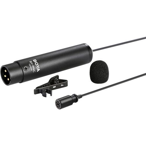  BOYA BY-M4C Cardioid Lavalier Microphone