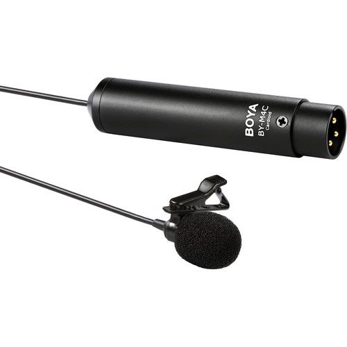  BOYA BY-M4C Cardioid Lavalier Microphone