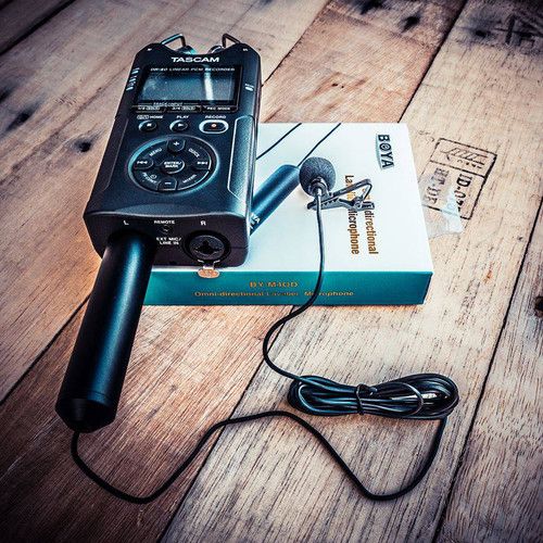  BOYA BY-M4C Cardioid Lavalier Microphone