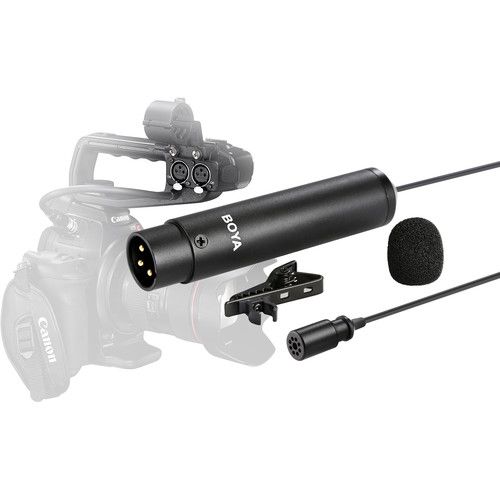  BOYA BY-M40D Omnidirectional Lavalier Microphone