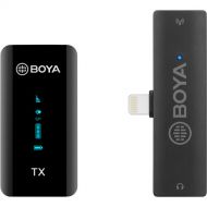 BOYA BY-XM6-S3 Digital True-Wireless Microphone System with Lightning Connector for iOS Devices (2.4 GHz)