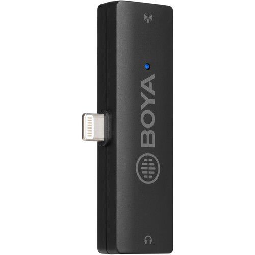  BOYA BY-XM6-S3 Digital True-Wireless Microphone System with Lightning Connector for iOS Devices (2.4 GHz)