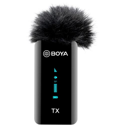  BOYA BY-XM6-S3 Digital True-Wireless Microphone System with Lightning Connector for iOS Devices (2.4 GHz)