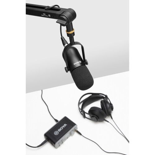  BOYA BY-DM500 Dynamic XLR Podcast Microphone