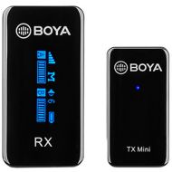 BOYA BY-XM6-S1 Mini Ultracompact Wireless Microphone System for Cameras and Smartphones (2.4 GHz)