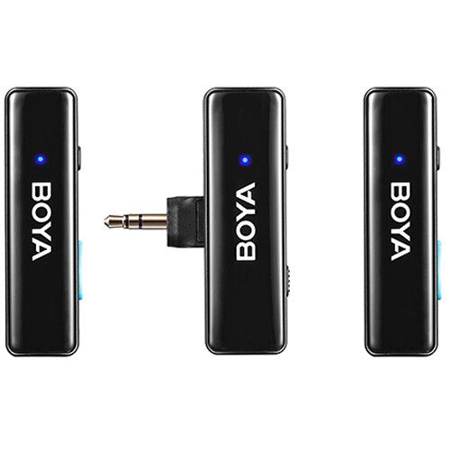  BOYA BOYALINK 2-Person All-in-One Wireless Microphone System with Interchangeable Connectors (2.4 GHz)