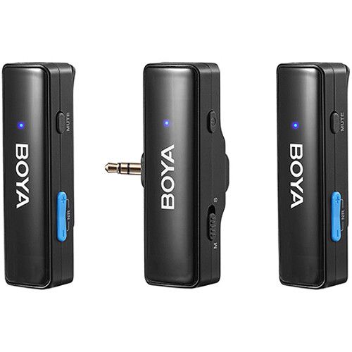  BOYA BOYALINK 2-Person All-in-One Wireless Microphone System with Interchangeable Connectors (2.4 GHz)