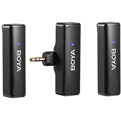  BOYA BOYALINK 2-Person All-in-One Wireless Microphone System with Interchangeable Connectors (2.4 GHz)