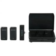 BOYA BY-XM6-K3 Wireless Microphone System with Lightning Connector for iOS Devices (2.4 GHz)