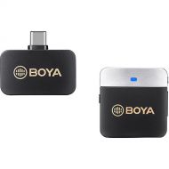 BOYA BY-M1V3 Wireless Microphone System with USB-C Connector for Mobile Devices (2.4 GHz)