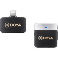 BOYA BY-M1V5 Wireless Microphone System with Lightning Connector for iOS Devices (2.4 GHz)