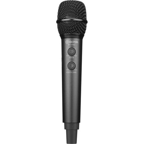  BOYA Handheld Microphone (with Mini Tripod / USB Type-C / USB-A / Lightning Audio Cables Included)