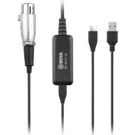 BOYA BY-BCA7 UC XLR to USB-Type C & USB Type-A Adapter Cable (20')