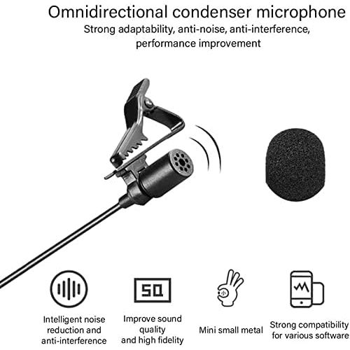  2.4G Wireless Lavalier Microphone System, BOYA WM4 PRO-K2 Lapel Clip-on Mini Wireless Mic Compatible with Canon Nikon Sony DSLR Camera iOS Android Smartphone Audio Recorder YouTube