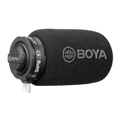  BOYA Digital Lavalier Microphone for DJI OSMOPocket, Black, (BY-DM100-OP)