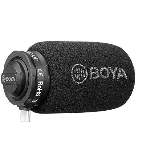  BOYA Digital Lavalier Microphone for DJI OSMOPocket, Black, (BY-DM100-OP)