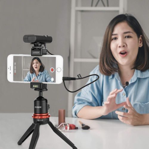  BOYA 2.4G Wireless Lavalier Microphone System Compatible with Android iPhone Tablet Canon Nikon Sony DSLR Camera Camcorder Video Recording Interview Podcast