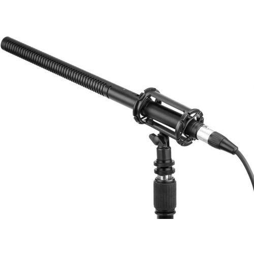  BOYA Professional Shotgun Microphone (Long), Black, (BY-BM6060L)