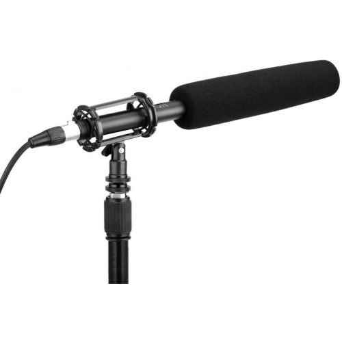  BOYA Professional Shotgun Microphone (Long), Black, (BY-BM6060L)