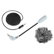 BOYA BY-MM2 Omnidirectional Condenser Stereo Microphone for iPhone 8 8 plus 7 Canon Nikon Sony DSLR Camera Panasonic Camcorder