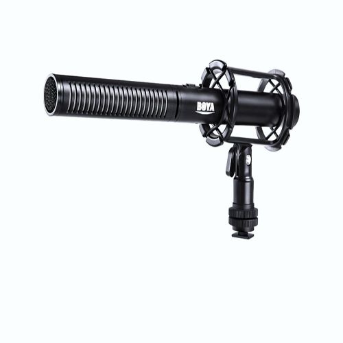 BOYA BY-PVM1000 Condenser Shotgun Microphone Interview 3-pin XLR Output on DSLR Camera Microphone