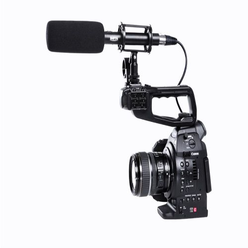  BOYA BY-PVM1000 Condenser Shotgun Microphone Interview 3-pin XLR Output on DSLR Camera Microphone