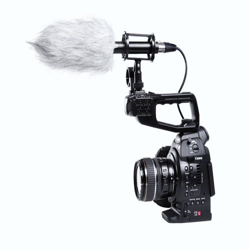  BOYA BY-PVM1000 Condenser Shotgun Microphone Interview 3-pin XLR Output on DSLR Camera Microphone