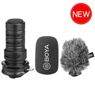 BOYA BY-DM200 Digital Cardioid Stereo XY Lightning Microphone with Superb Sound for iPhone 8 x 7 7plus iPad iPod Touch iOS Recording YouTube Video Vblog Livestream