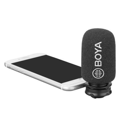  BOYA BY-DM200 Digital Cardioid Stereo XY Lightning Microphone with Superb Sound for iPhone 8 x 7 7plus iPad iPod Touch iOS Recording YouTube Video Vblog Livestream