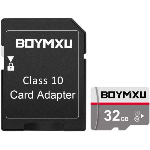  TF Memory Card 32GB,BOYMXU TF Card with Adapter,High Speed Memory Card Class 10 TF Card Memory Card for Phone Camera Computer-Update