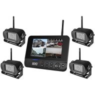 Boyo BOYO VTC700RQ-4 4Ch digital wireless car rear view with DVR system,
