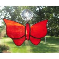 BPGLASSCREATIONS Butterfly, Stained Glass Suncatcher