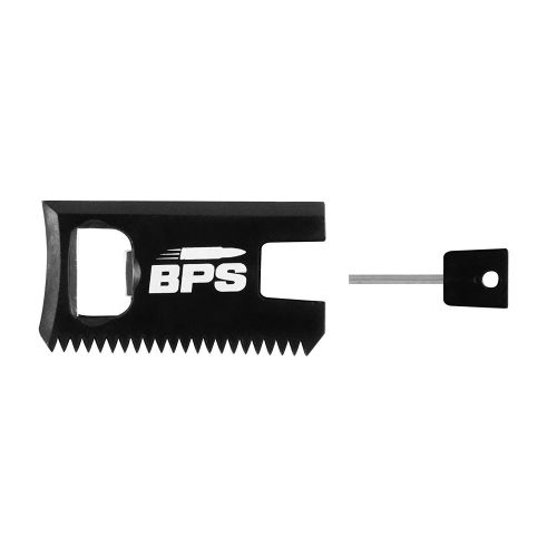  BPS US Box Center Fin 8, 9 or 10 inch - Glass Flex SUP and Longboard Fin with Free No-Tool Fin Screw and Wax Comb