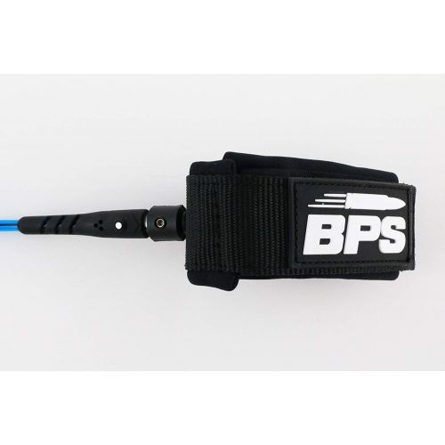  BPS ‘STORM’ ULTRALITE 10 Foot COILED SUP Leash (4 Colors)