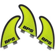 Visit the BPS Store BPS Stealth Performance Core and Netted Fibreglass Surfboard Fins Thruster FCS Style (3 Fins) Choose Color and Size