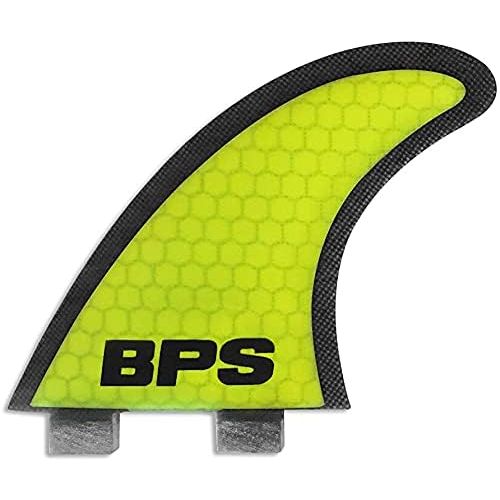  Visit the BPS Store BPS Stealth Performance Core and Netted Fibreglass Surfboard Fins Thruster FCS Style (3 Fins) Choose Color and Size