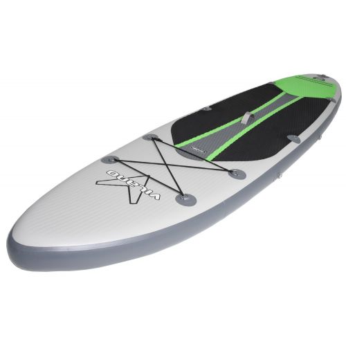  BPS Vilano Voyager 11 Inflatable SUP Stand Up Paddle Board Package, 6 Thick