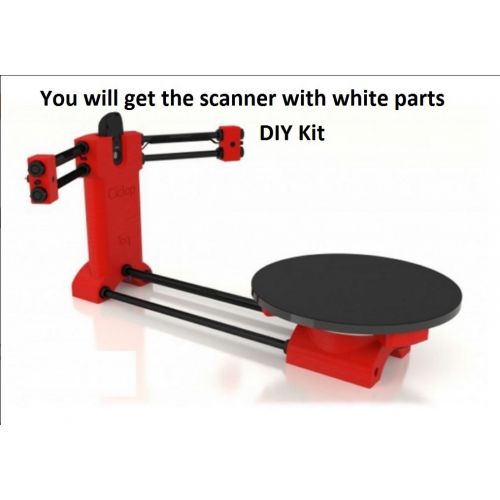  AstroBot BQ Ciclop DIY 3D Scanner for 3d printer-white color parts, complete kit