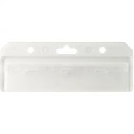 BRADY PEOPLE ID Frosted Rigid Plastic Horizontal Half Card Holder (3.38 x 2.12