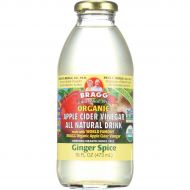 BRAGG LIVE FOODS Apple Cider Vinegar Ginger Spice (12 Bottles) 16 Ounces