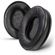 Brainwavz Sheepskin ProStock ATH M50X Upgraded Earpads, Improves Comfort & Style Without Changing The Sound - Custom Crafted Ear Pad Design for ATH-M50X M50BTX M20X M30X M40X Headphones, Black