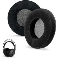 Brainwavz Round Velour Memory Foam Earpads - Suitable Many Large Headphones - SteelSeries, HD668B, ATH, AKG K553, HifiMan, ATH, Philips, Fostex, Sony Ear Pad & More