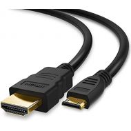 BRENDAZ High Speed HDMI Mini to HDMI Cable, Mini HDMI Connector (C) Cord Compatible with Nikon D3300 D3200 D5300 D5600 D7000 D7100 D7200 D3 D300s D3x DSLR Camera. (3-Feet).